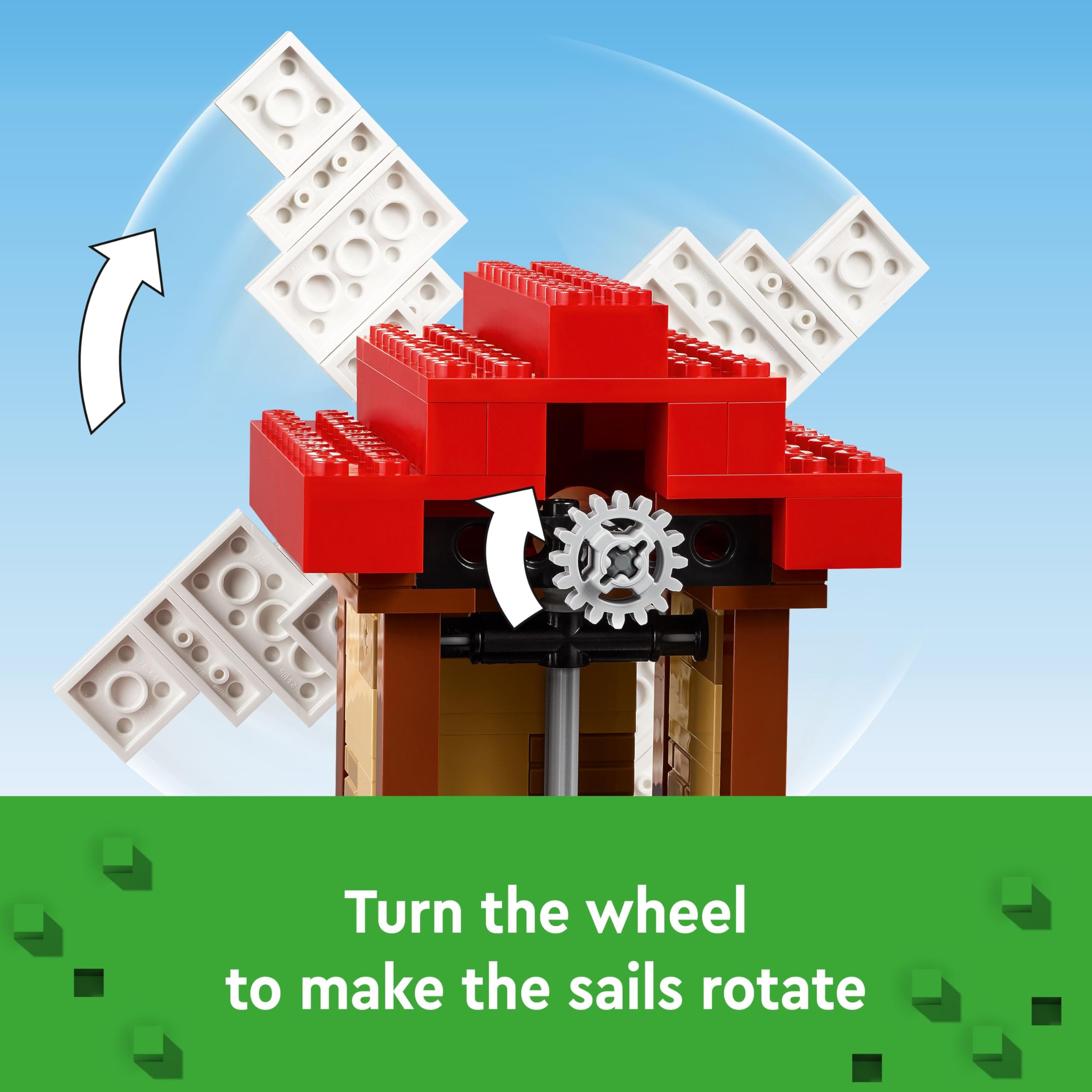 Amazon.co.jp: レゴ (LEGO) マインクラフト 風車のある農場 21262 8歳